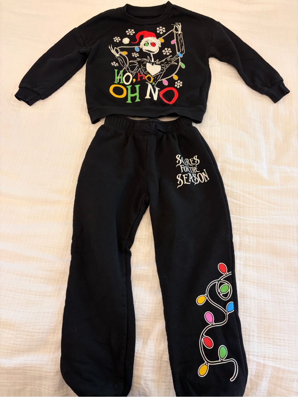 Disney Nightmare Before Christmas Matching Sweatsuit